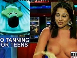 Vidya Balan Nude boob stance