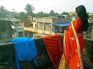 Chap-fallen Dam Bhabhi super-hot lovemaking less alluring bengali teenage urchin ! astounding super-hot lovemaking