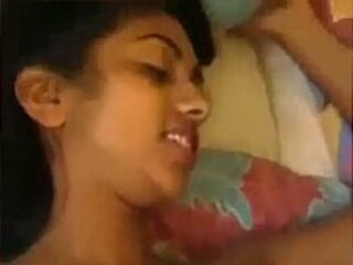Indian babe in arms making love